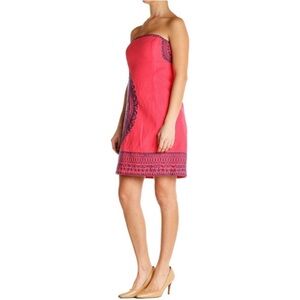 Lilly Pulitzer Pink Strapless Mini Dress
